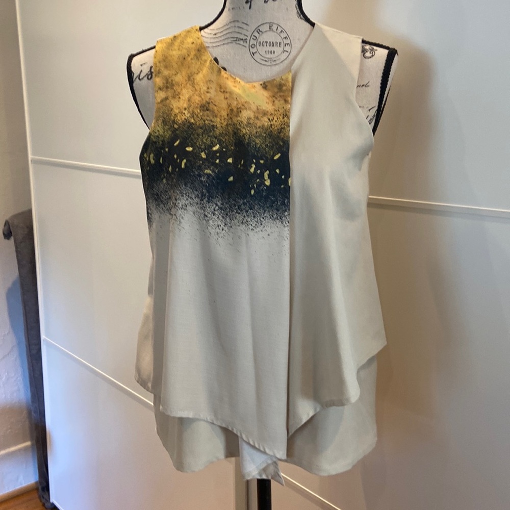 Plains & Prints Sleeveless Top